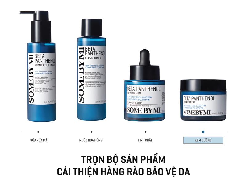 Product Introduction of [Quà tặng 1 kem mắt 3ml+ 1 real mask] Some By Mi Kem dưỡng ẩm phục hồi Beta Panthenol Repair Cream 50ml 4