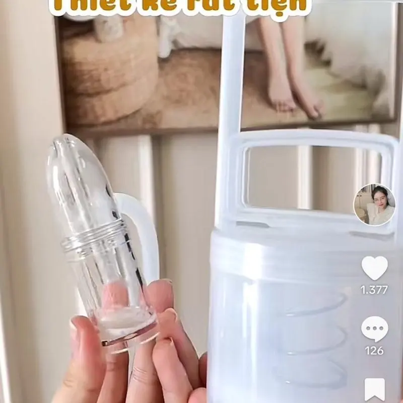 Dụng Cụ Hút Mũi Kéo Tay Thế Hệ Mới, Hàng Chính Hãng, Chất liệu nhựa, điều chỉnh lực hút,êm,an toàn Cho Bé 3