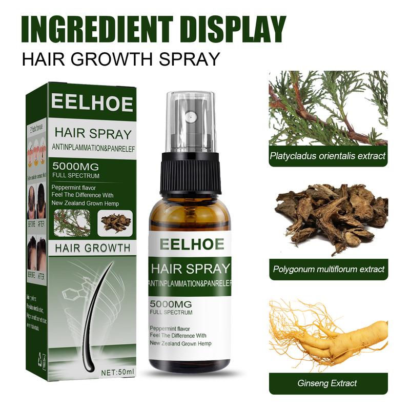 Product Introduction of Hair Growth Spray 50ML Fast Powerful Hair Grower Hair Care  Natural Hair Loss Hair Grower for Men and Women hair grower for men original ​ purc hair growth serum hair growth oil ha Promotes Hair Growth tf007 6