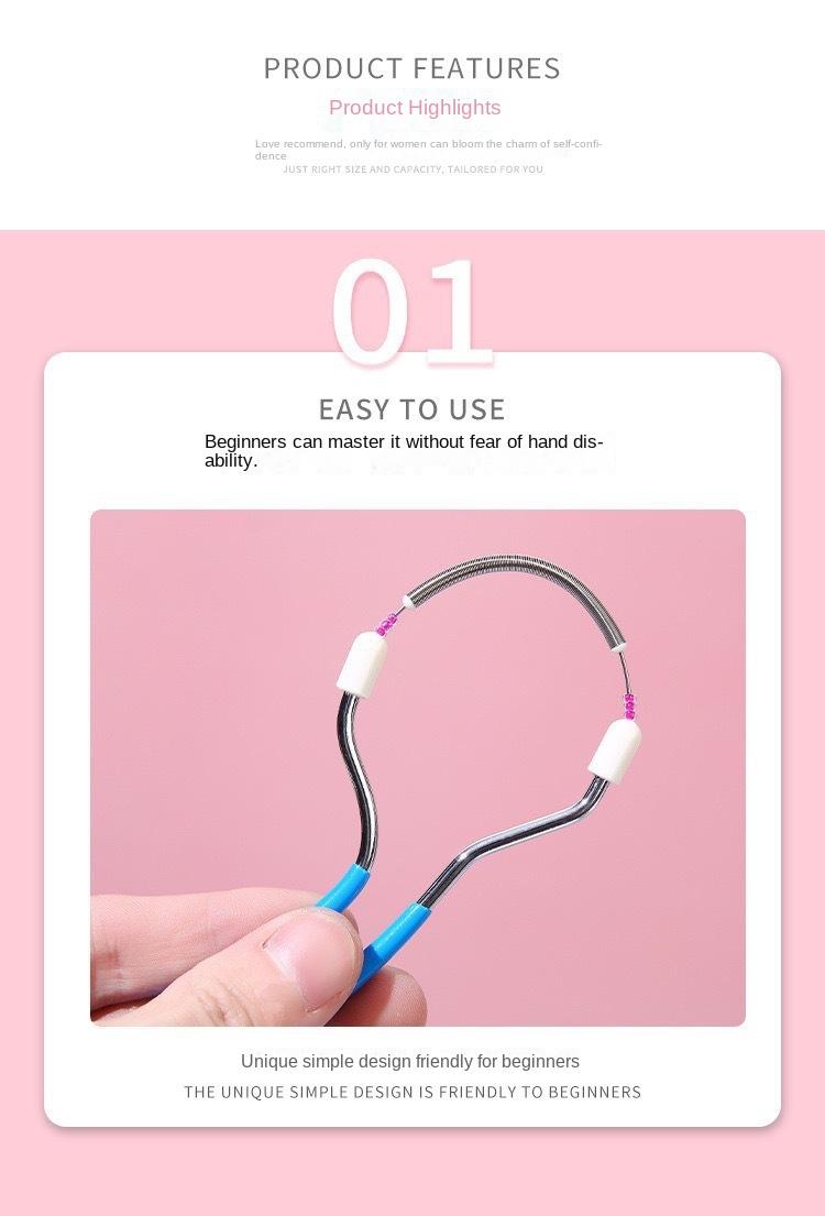 Product Introduction of Dụng Cụ Tẩy Lông, Cho Mặt, Làm Đẹp, Tẩy Lông Môi, Tẩy Số Lông Mặt Và Chân, Dụng Cụ Làm Đẹp, Tẩy Lông Môi, Tẩy Lông Mặt, Tẩy Lông Chân Mồ Hôi, Máy Cạo Lông 2