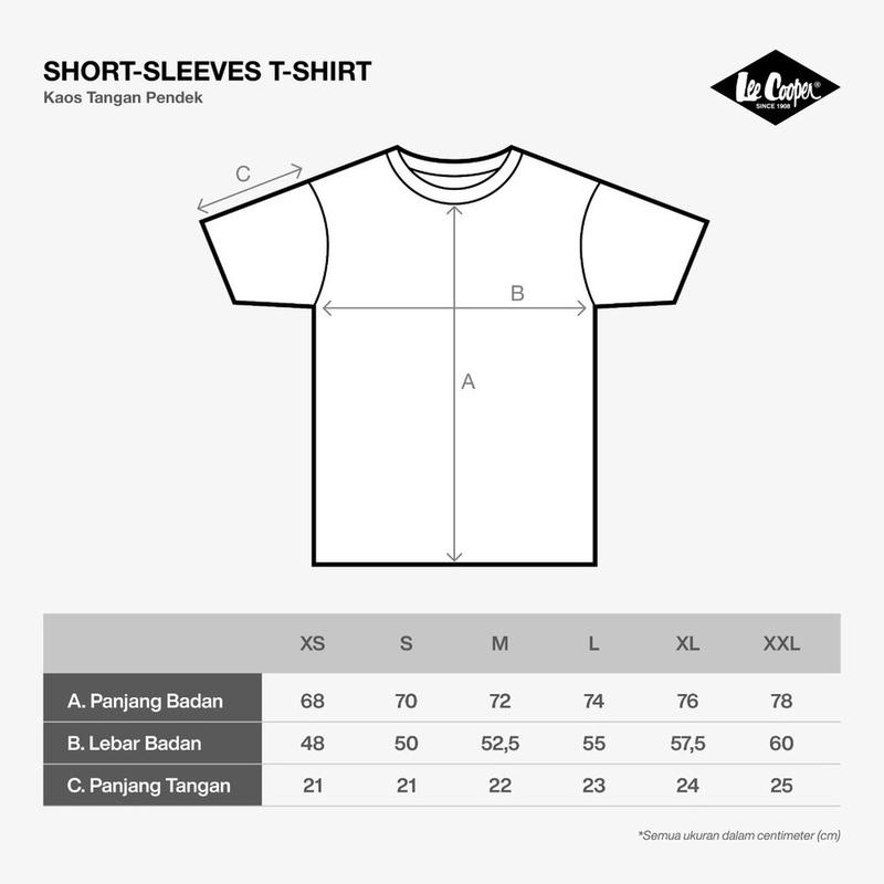 Lee Cooper T-Shirt Bold Logotype Navy 7