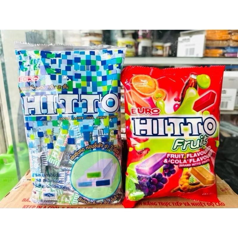Kẹo Hitto Thái Lan 300g 100 cái vị bạc hà Hoa quả