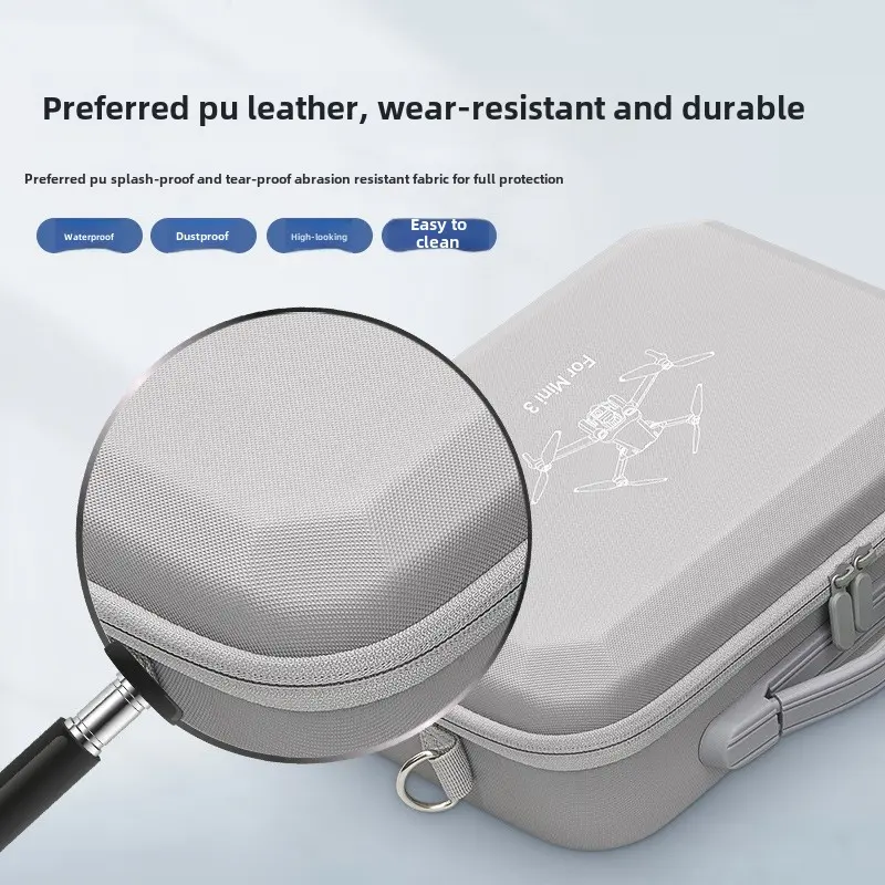 Không có drone！Không có drone！úi lưu trữ, Áp dụng cho DJI Mini3 và Mini3Pro, Hộp Cầm Tay, Thích hợp cho máy bay không người lái / máy ảnh, Phụ kiện ba lô máy bay không người lái 3