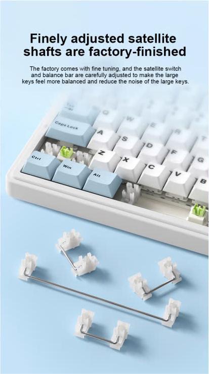 Product Introduction of BP03 - BP04 - BP05 - Bàn phím F75 GASKET -Bàn phím cơ không dây - Bàn phím Gaming Wireless Keyboard 5