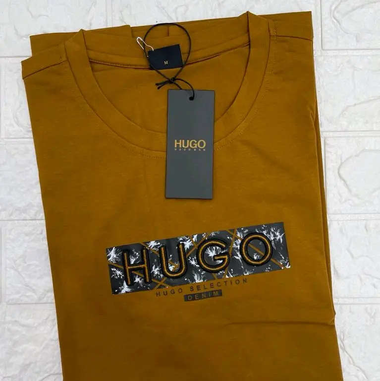 kaos Hugo selection original import/kaos oblong Hugo selection original/kaos dewasa/kaos cowok 5