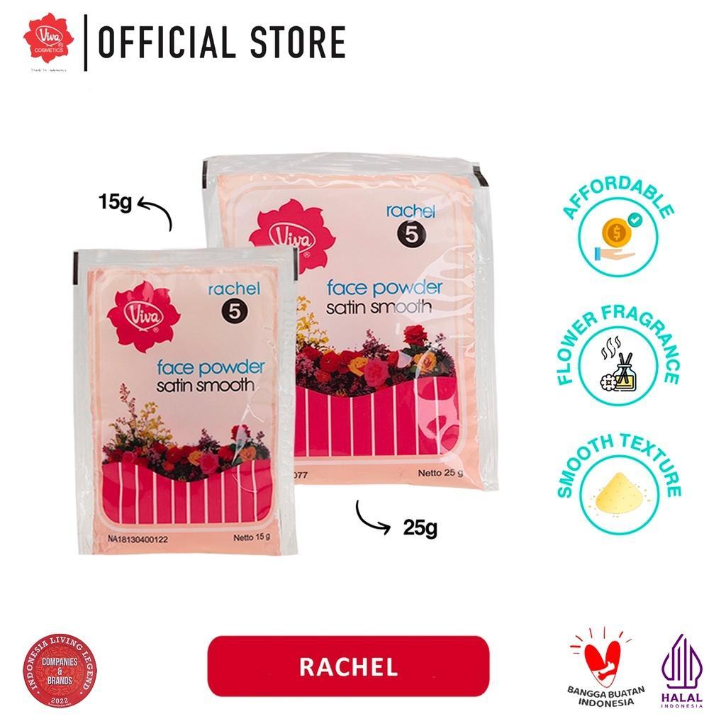 Viva Bedak Zak (Refill - Face Powder) - 15 Gr & 25 Gr (Tersedia 3 Varian Warna) Wajah Compact