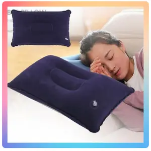 Bantal Angin Bantal Tiup Bantal Camping Kepala Portable Bed