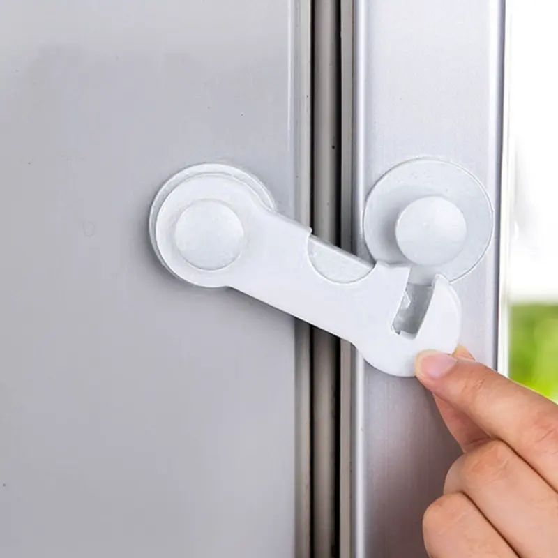 Khóa tủ, Đa Năng, Chất kết dính an toàn cho trẻ em, Chốt bảo vệ em bé, An toàn cho tủ lạnh và cửa ngăn kéo, Công cụ khóa tủ 0