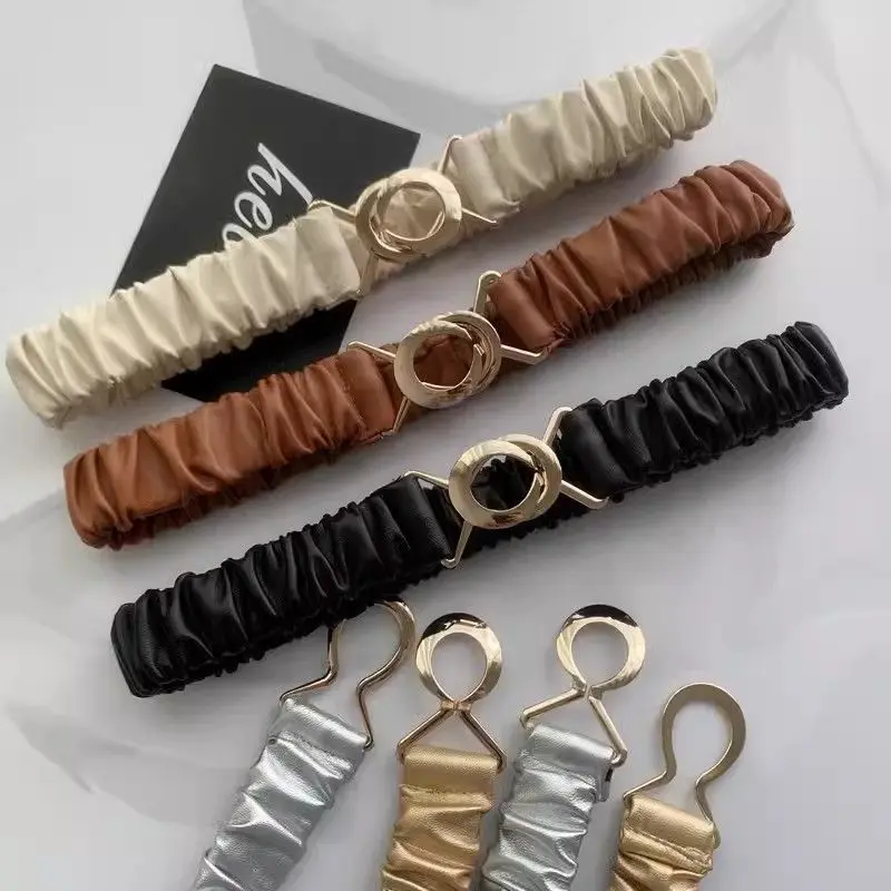 Váy áo Phao Thắt Lưng Co Giãn Co Giãn, Áo Khoác Nữ, Thắt Lưng Rộng Eo, Phụ Kiện Trang Trí, Hàng Mới Về 2023 0