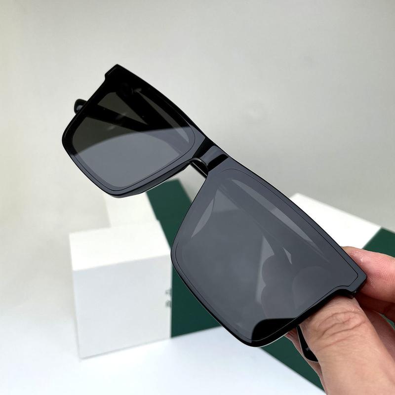 Product Introduction of 3766 Square Sunglasses Men's High-Grade Sunscreen UV-Proof Men's Flat Sunglasses 2