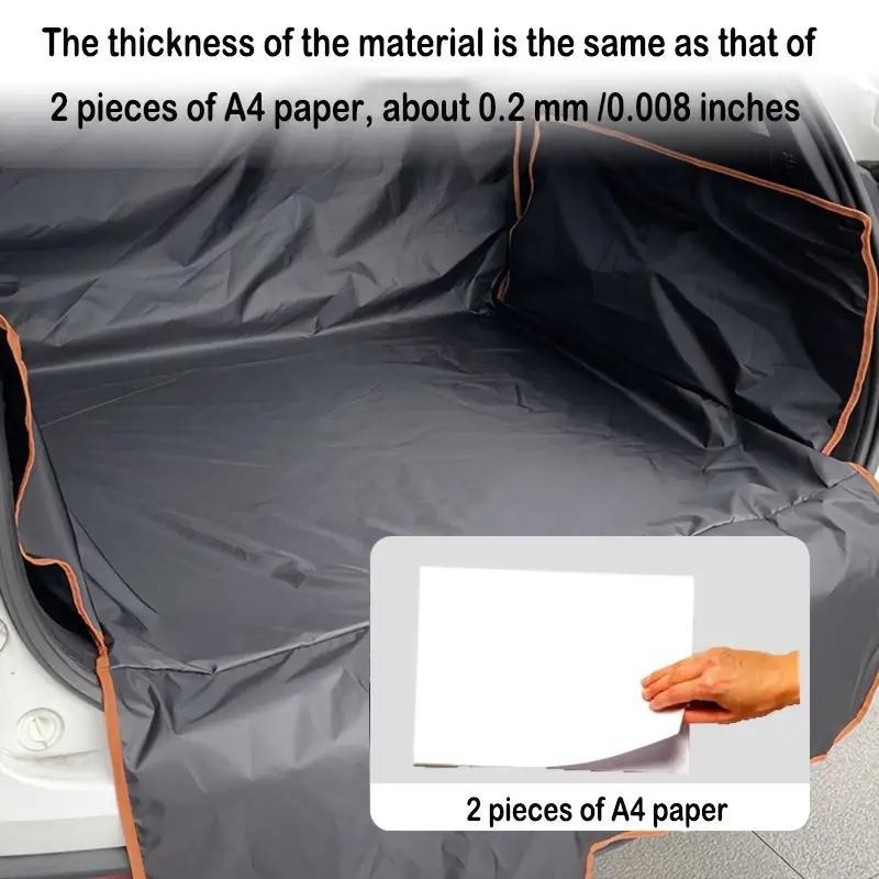 Car Trunk Mat, Waterproof & Anti-scratch Car Trunk Mat for Pets, Universal Car Mats, Car Trunk Protector Mat, Auto Interior Accessories, Car Accessories 6