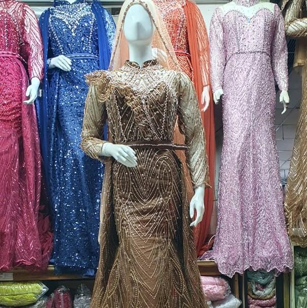 gown slim pengantin modern 4