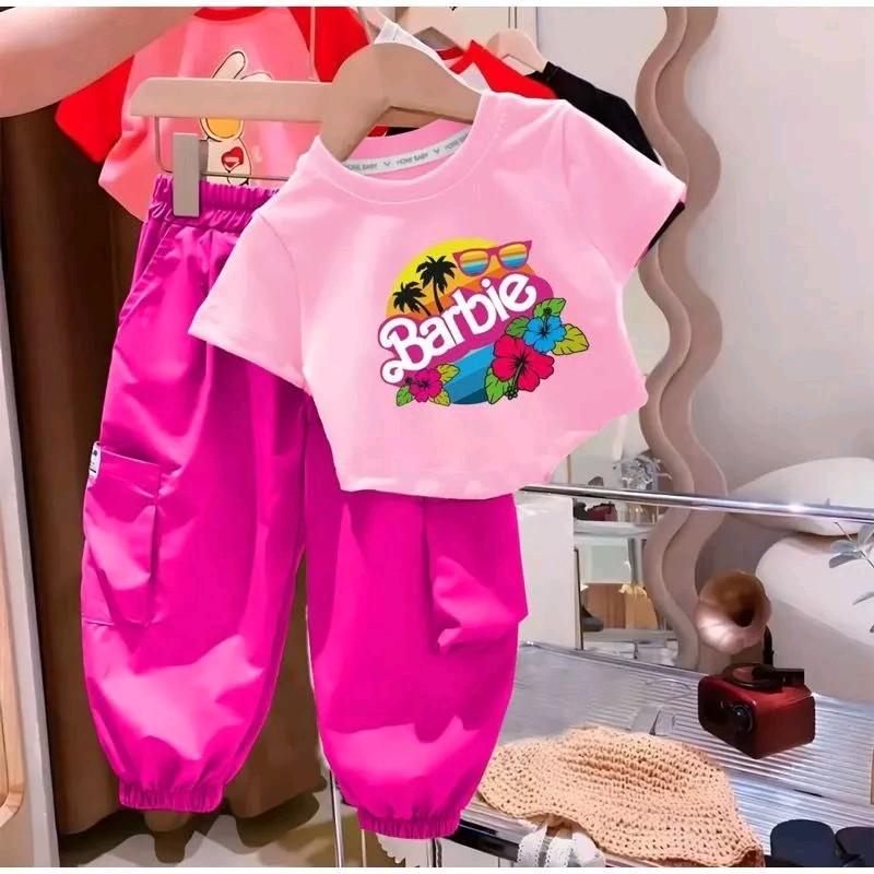 Setelah Barbie Anak Perempuan 1-5 Tahun Lengan Pendek 1