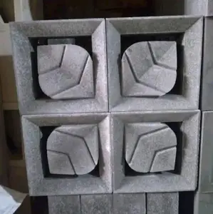 roster motif daun warna abu