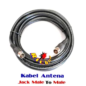 Kabel Loop Out Antena TV Male To Male/Kabel Antena Coaxial RG-6 5C