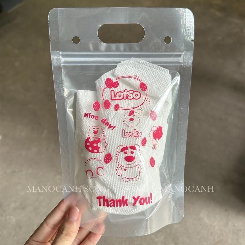 [1KG]TÚI ZIP ĐỰNG TRÀ CHANH IN SẴN TẦM 100C-15x23CM(TỐI ĐA 700ml)NHẬN IN THEO YÊU CẦU(HÌNH THẬT 100%) tuizip 4