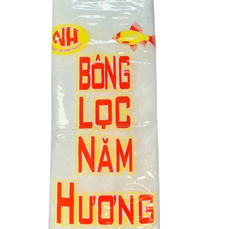 Bông gòn lọc nước hồ cá, bông dùng giữ cặn