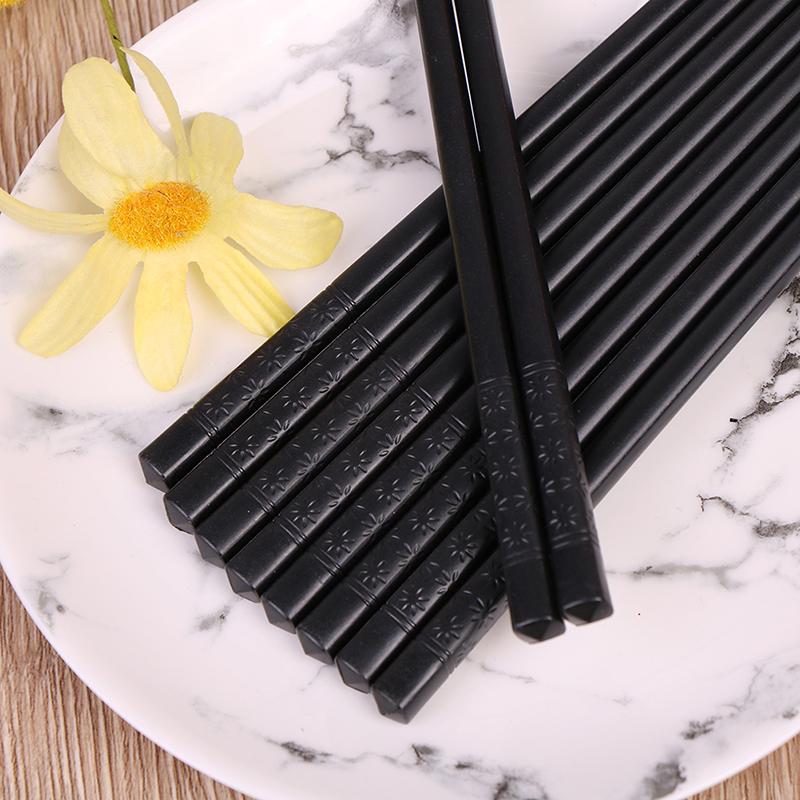 Product Introduction of 1 Pair Japanese Chopsticks Alloy Non-Slip Sushi Chop Sticks Set Chinese Gift 8