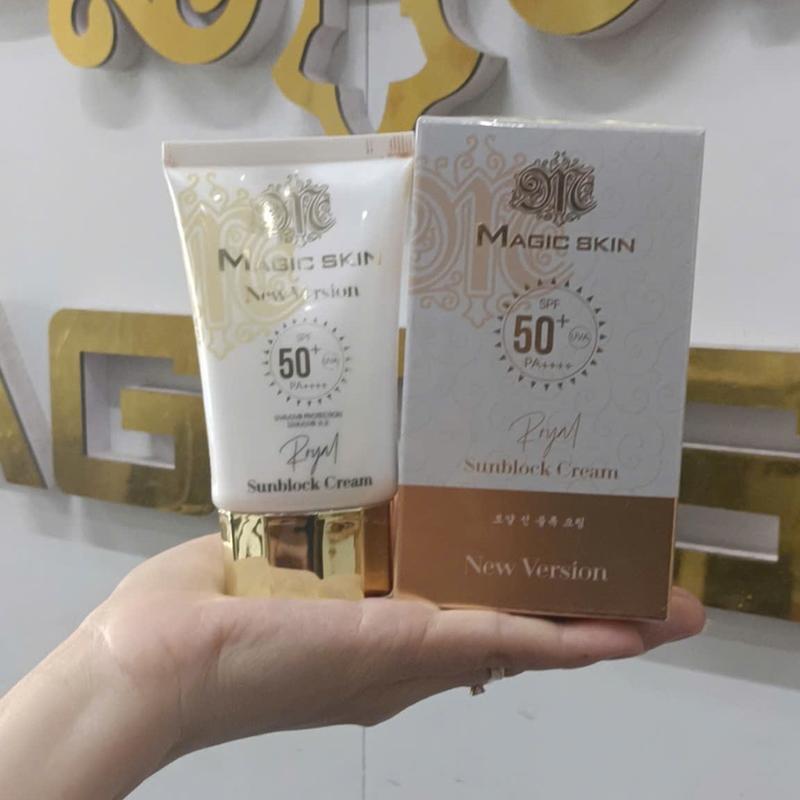 Kem chống nắng thảo dược size 50ml magic skin