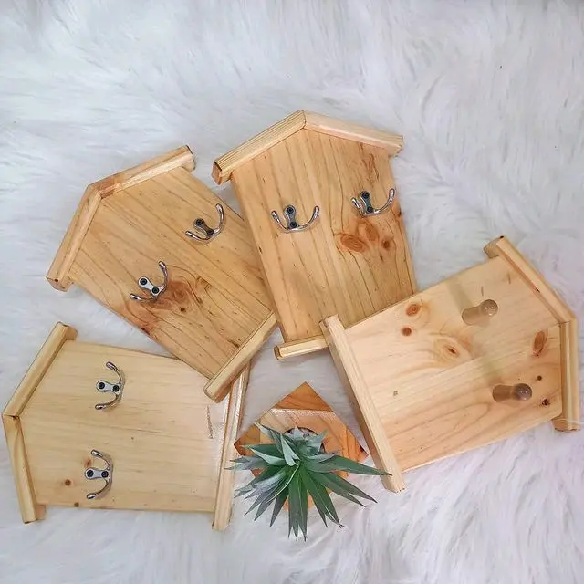 rak kunci model kandang burung