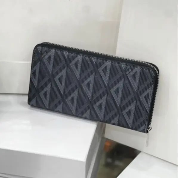 Ví khóa cầm tay nam nữ Fullbox da pu cao cấp 22x12x3 3