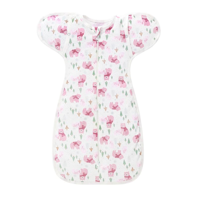 Newborn swaddling baby sleeping bag delivery room swaddling towel baby sleeping bag 1