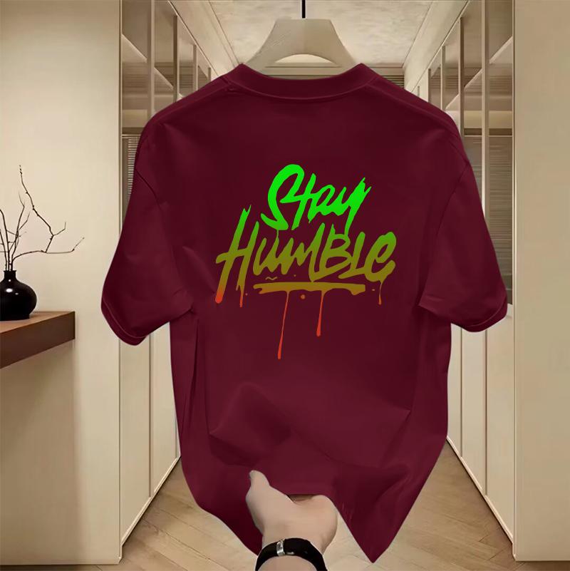 Product Introduction of Casual fashion top 100% cotton loose unisex T-shirt 7