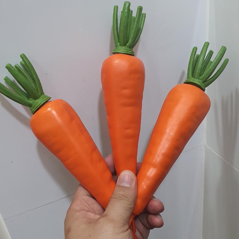 1 Củ Carot giả - trái cây giả - TUYET XUAN SHOP 1