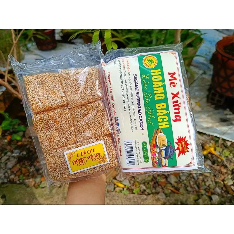 KẸO MÈ XỬNG ĐẶC SẢN HUẾ -MÈ XỬNG HUẾ 200g Ăn Vặt 3