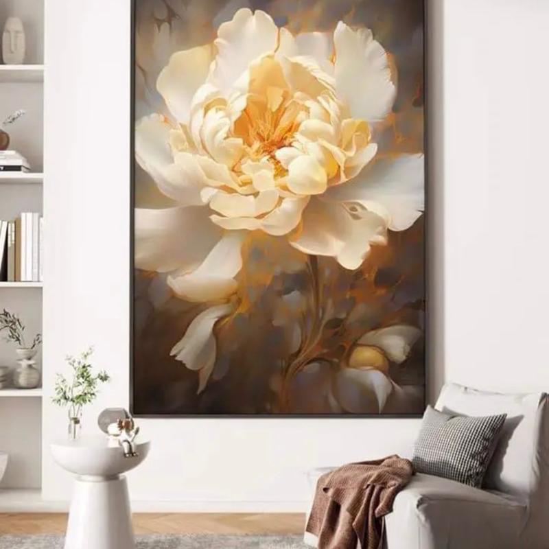 Tranh Tráng gương hoa mẫu đơn,trang trí phòng khách,phòng ngủ.Tặng kèm Đinh treo,không cần khoan tường.Xưởng làm theo yêu cầu. Đồ Treo Tường