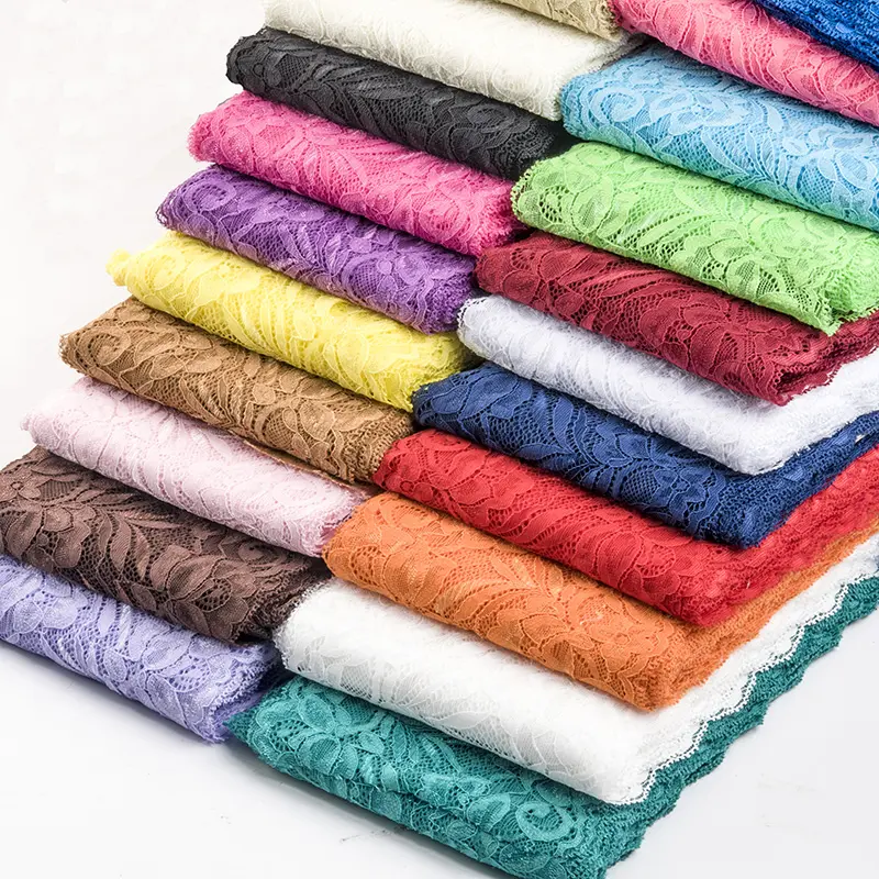 Vải Ren Co Giãn Mềm Mại, Nhiều Màu Sắc, 15cm, Trang Trí Thủ Công Tự Làm, May Quần Áo, Thích Hợp Cho Váy Cưới, Đồ Lót Và Đồ Lót, Chất Liệu Ren 0