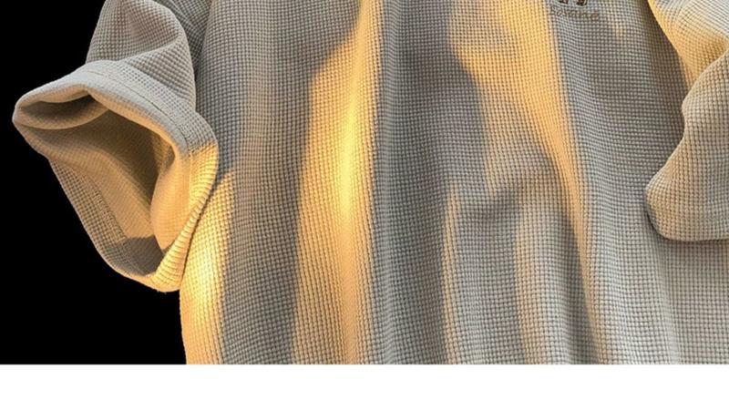 Product Introduction of Áo Polo Bánh Quế, Phong Cách Preppy, Dành Cho Nam Giới, Hợp Xu hướng, Thích Hợp Cho Mùa Hè, Thích Hợp Cho Học Sinh, Thiết Kế Đẹp, Dễ Phối Đồ, Ve Áo, Áo Phông ngắn Tay Áo, Mỏng 1