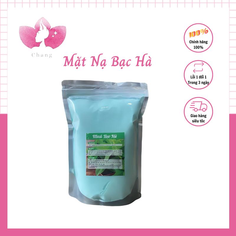 Mặt Nạ Collagen Bạc Hà - Túi 500g và 1 Kg - Mặt Nạ Dẻo Spa Dành Cho Mọi Loại Da mask sheet