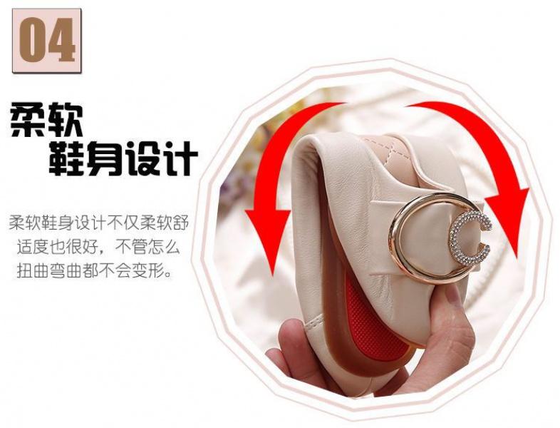 Product Introduction of Giày Nữ Tods, Baimuniao, Đế Mềm, Da Mềm, Thích Hợp Cho Mùa Lò Xo Và Mùa Thu, Giày Sữa, Giày Đế Bằng Thoải Mái Thường Ngày Mùa Hè, Hàng Mới Về 10