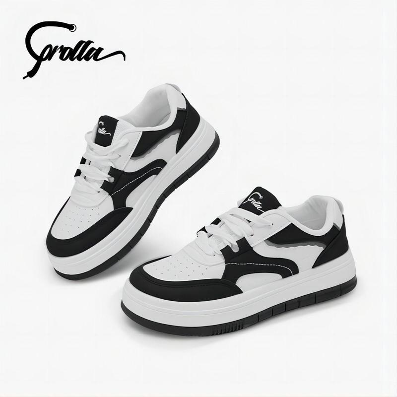 Corolla Giày Thể Thao Sneaker Nữ Phong Cách Hàn Dế Cao 3CM Quốc Den Trắng Giảm Chấn Thoáng Khí Kháng Khuẩn Dế Mềm Giày Thời Trang giầy thể thao siêu nhẹ y2k style