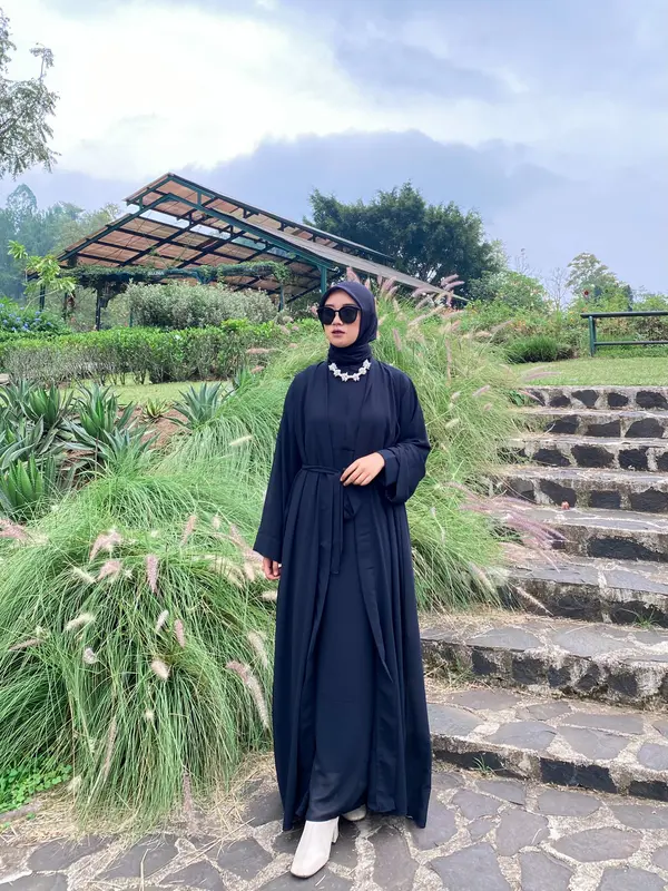 NEW PRODUCT - Fayya Abaya Set Muslim  Outer // Dress Abaya Set Outer Jumbo Terbaru 2023 // Abaya Kekinian  // Bisa COD Ke Seluruh Indonesia ceruty gamis zipper Syari 2