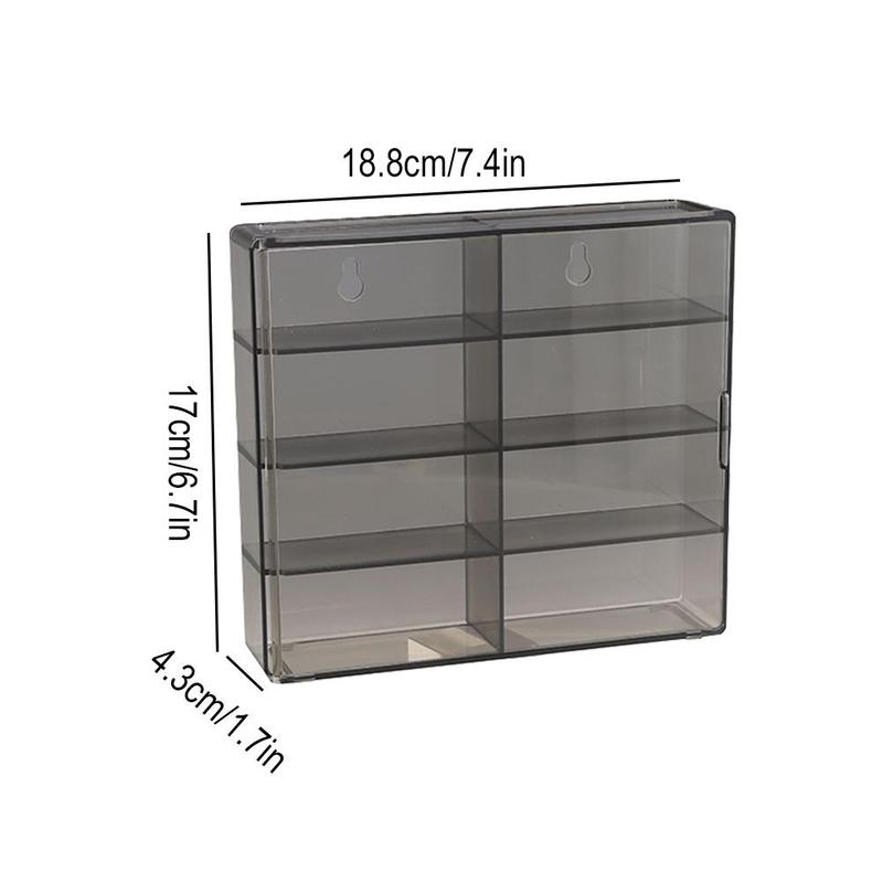 Product Introduction of Car Model Box For Hot Wheel Display Case 8 Slots Display Case Rack Simulation Toy 1/64 Diecast Transparent Material 32