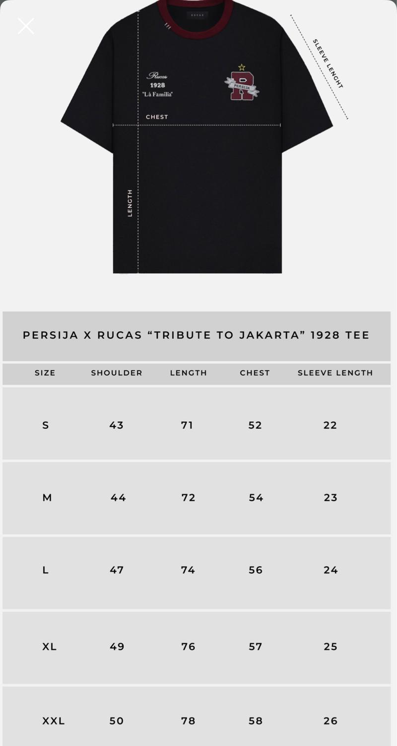 Product Introduction of RUCAS X PERSIJA Kaos Pria 2