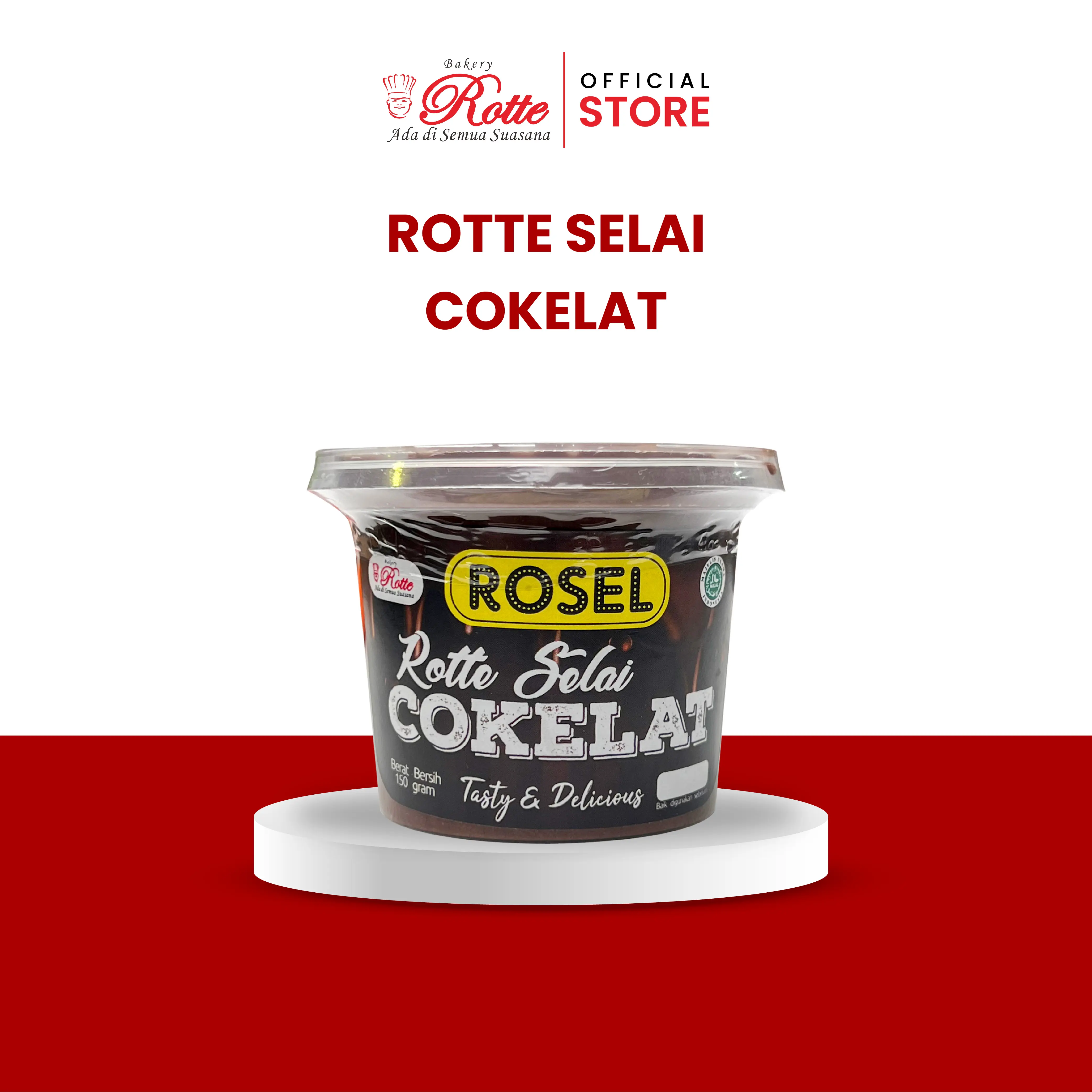Rotte Bakery Selai Roti Coklat Ukuran 150 Gram - Shop | Tokopedia