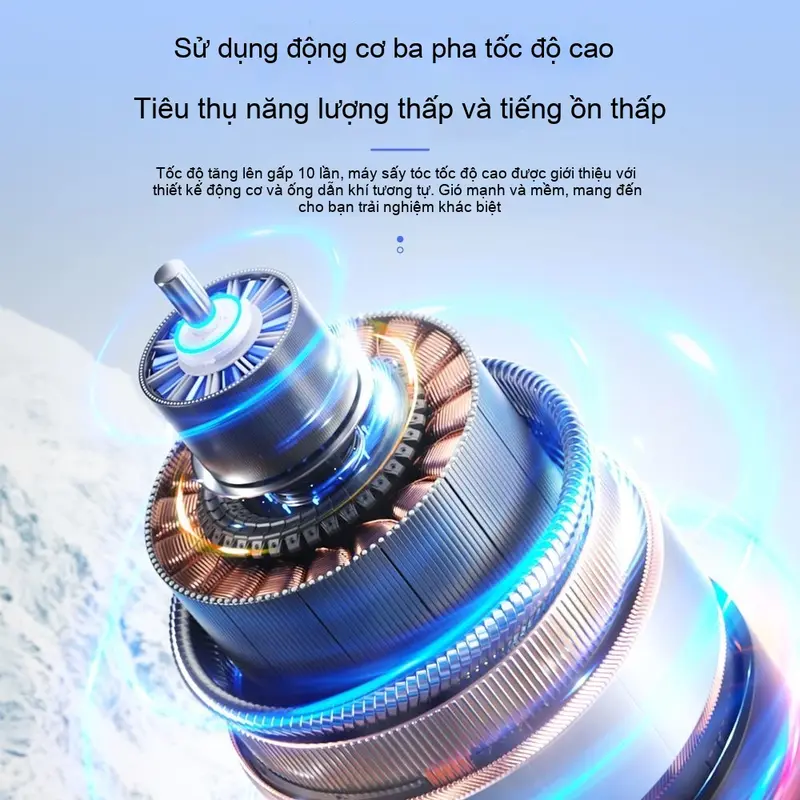 Quạt cầm tay USB 100 bánh răng tốc độ cao Quạt sạc cầm tay Tuổi thọ pin dài lâu 4