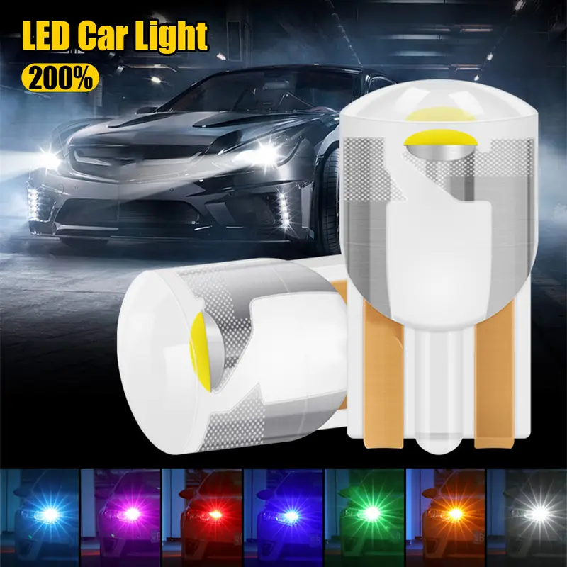 Bóng đèn COB ô tô, DE T10, Nội thất LED vòm, Pha lê trong suốt, Đèn đọc sách, Đèn biển số, Đèn tín hiệu, # 473132 1