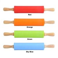 Gambar Rolling pin silicone gilingan afonan roti atau kue silikon warna 30.5 cm - -, - dari Kochindo Kota Tangerang Selatan 2 Tokopedia
