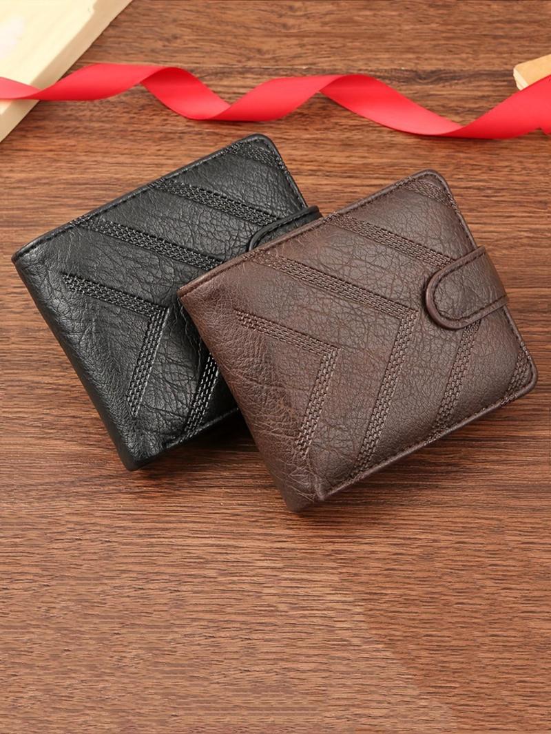 Product Introduction of Men's Business Fashion Minimalist Wallet, Multi Card Slot Card Holder, Casual Trendy Versatile High-quality Daily Wallet for Men 0