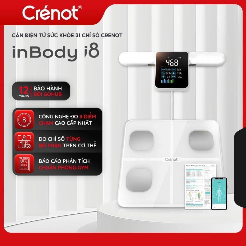 [Crenot] Cân sức khoẻ điện tử thông minh Crenot inBody i8 cao cấp phân tích 31 chỉ số cơ thể inBody mini học đo cân nặng mỡ y tế
