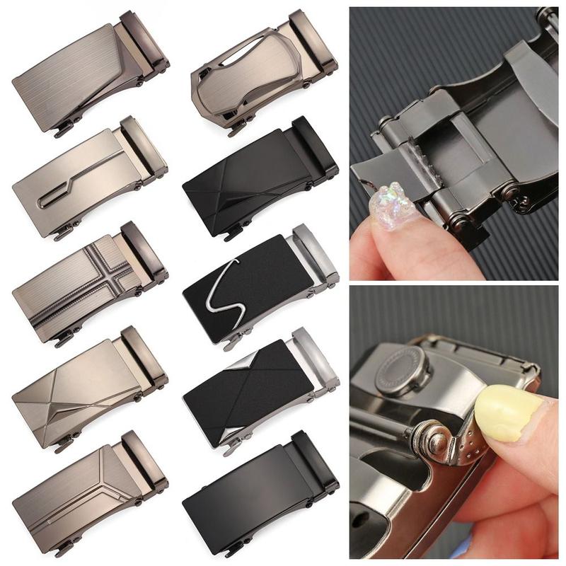 Khóa Thay Thế Thắt Lưng Có Thể Điều Chỉnh Phụ Kiện Công Sở, Khóa Thắt Lưng Sắt Tự Làm, Khóa Tự Động, Dành Cho Nam