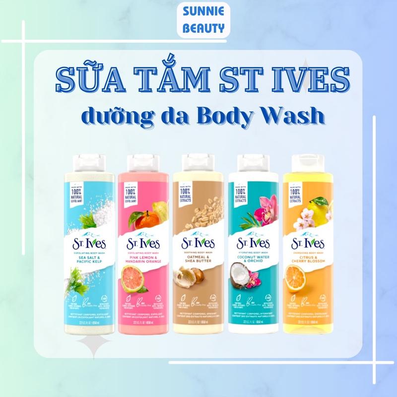 Sữa tắm ST Ives dưỡng da body wash dành cho mọi loại da