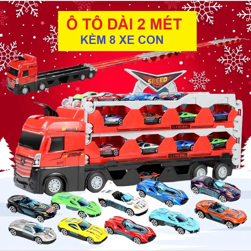 Xe container biến hình đường đua 7
