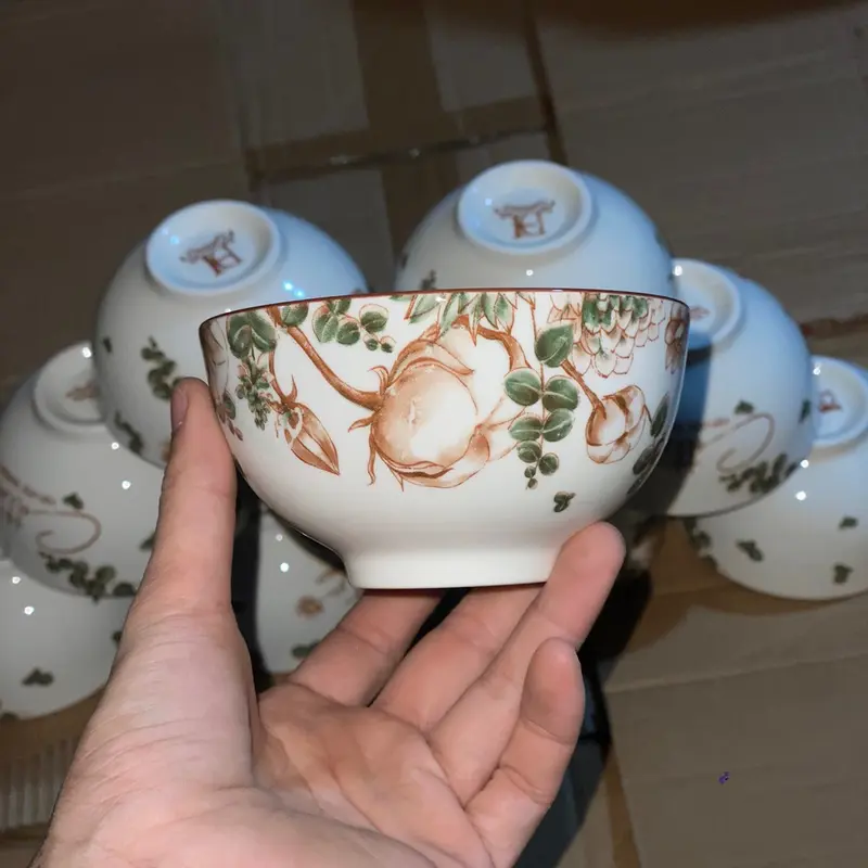 10 chiếc bát cơm, chén cơm, loại tráng men cực bóng giúp bữa ăn của bạn thêm ngon 7