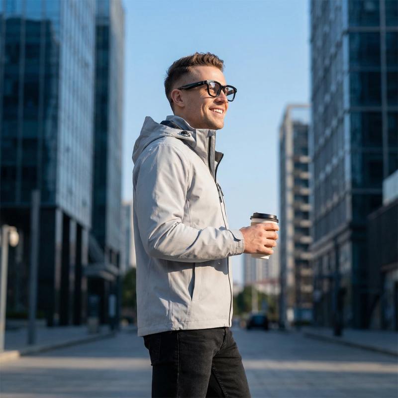 2026 New Men Women's sunglasses AI Smart Glasses Translation 8MP HD With 4K camera Recording Glasses - Image 5