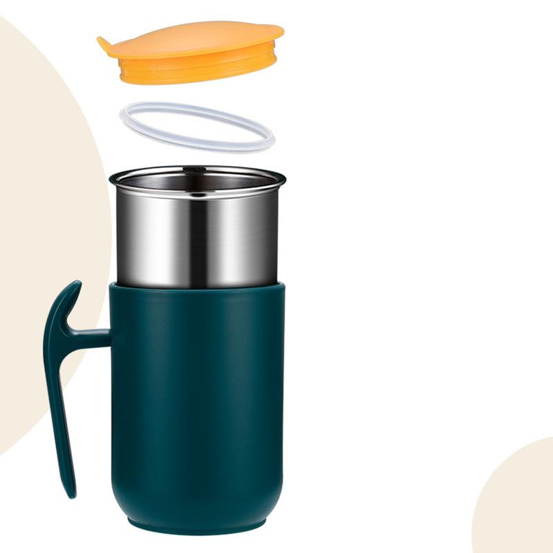 Insulated Thermos cup Sleek Leak-proof Portable Large capacity mug High-quality 304 stainless steel for Outdoor activities Office use Travel 0